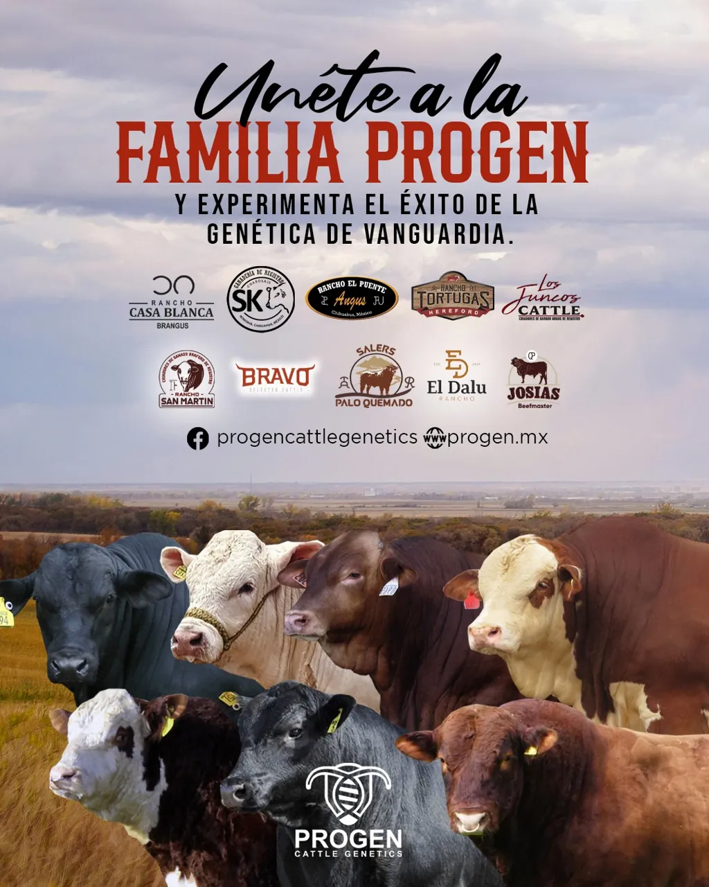 Únete a la Familia Progen
